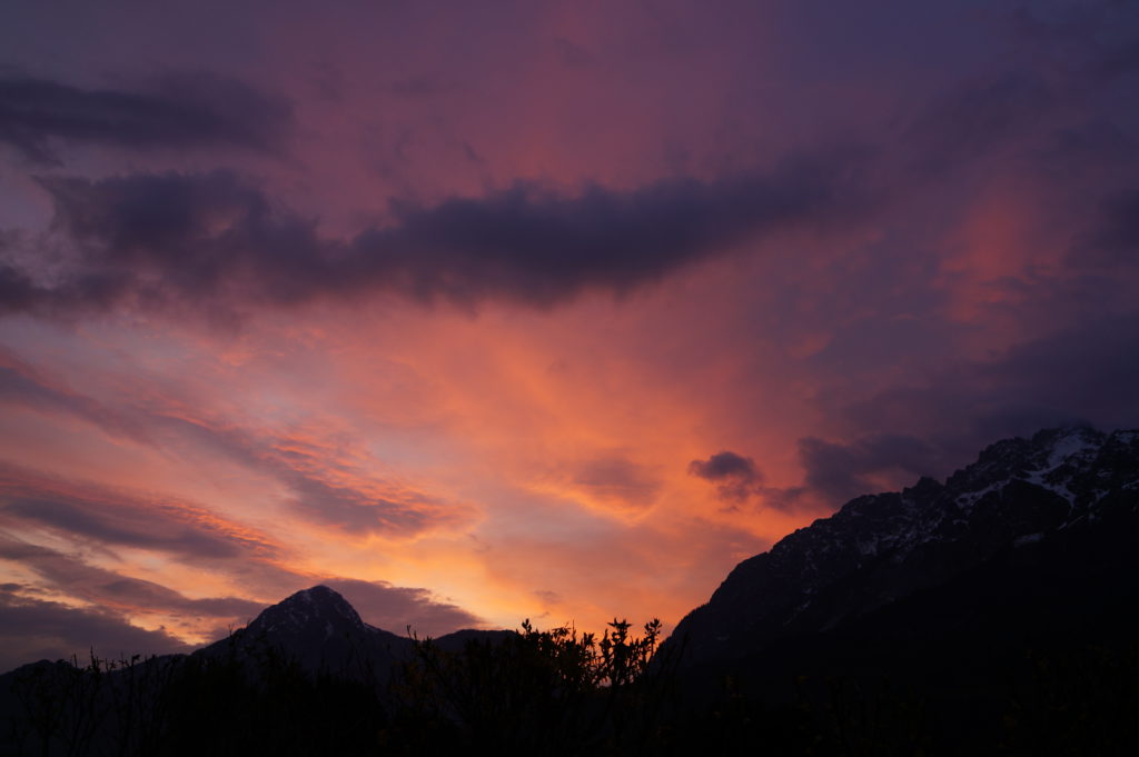 Abendstimmung im Gröbmingerland