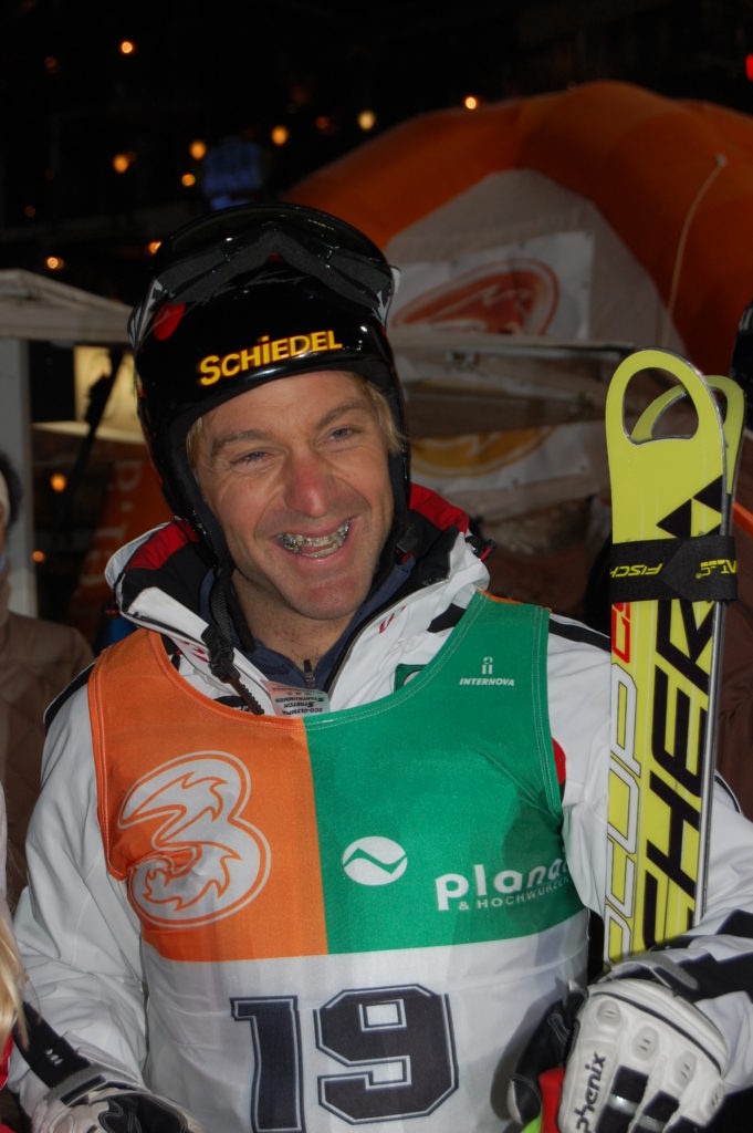 Hans Knauss, ehemaliger österr. Skirennfahrer und ORF-Cokommentator